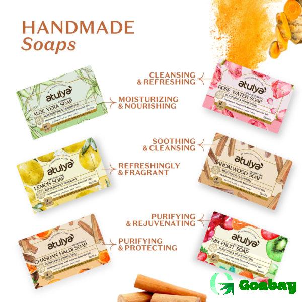 Atulya Soap Nourishing chandan-haldi - Image 4