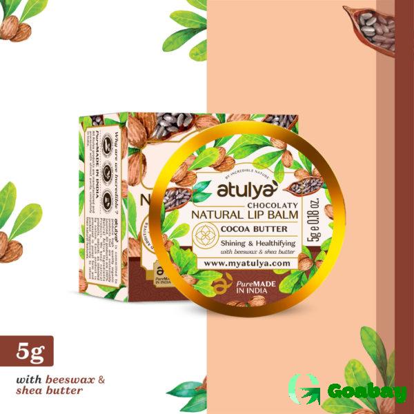 Atulya Lip Balm cocoa butter