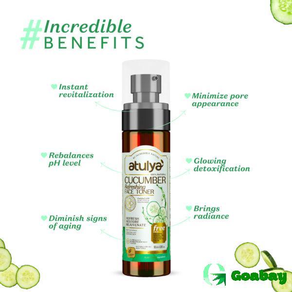 Atulya Face Toner cucumber - Image 2