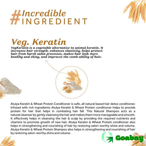 Atulya Shampoo & Conditioner keratin-wheat protein - Image 3