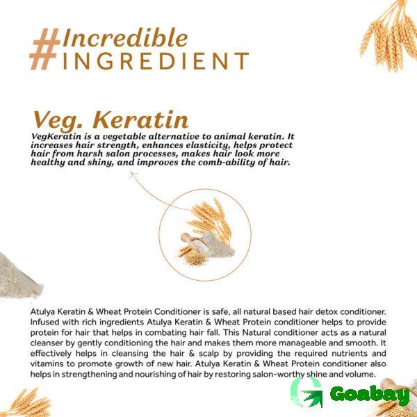 Atulya Hair Mask keratin-wheat protein - Image 3
