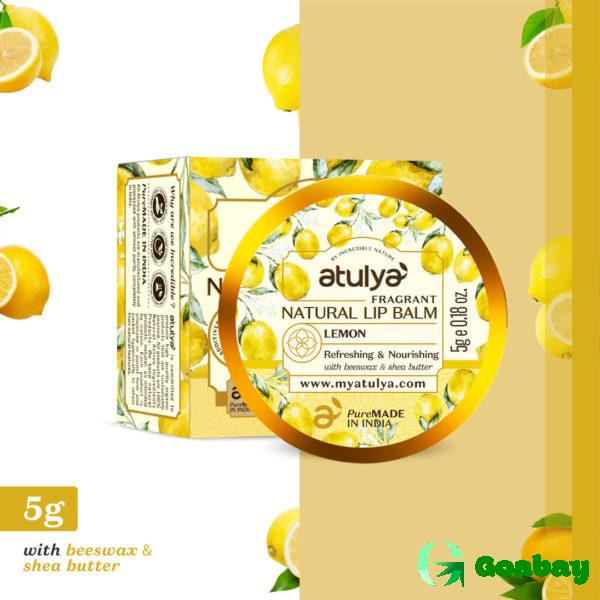 Atulya Lip Balm lemon