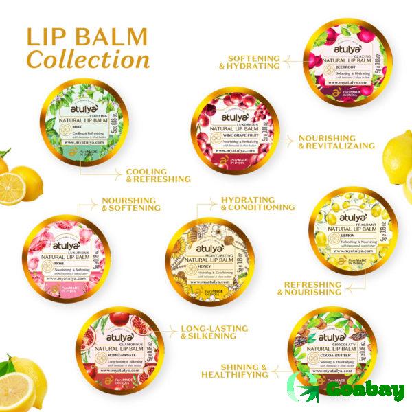 Atulya Lip Balm lemon - Image 4