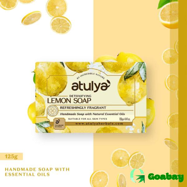 Atulya Detoxifying Soap lemon