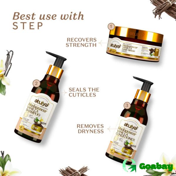 Atulya Shampoo madagascar vanilla - Image 4