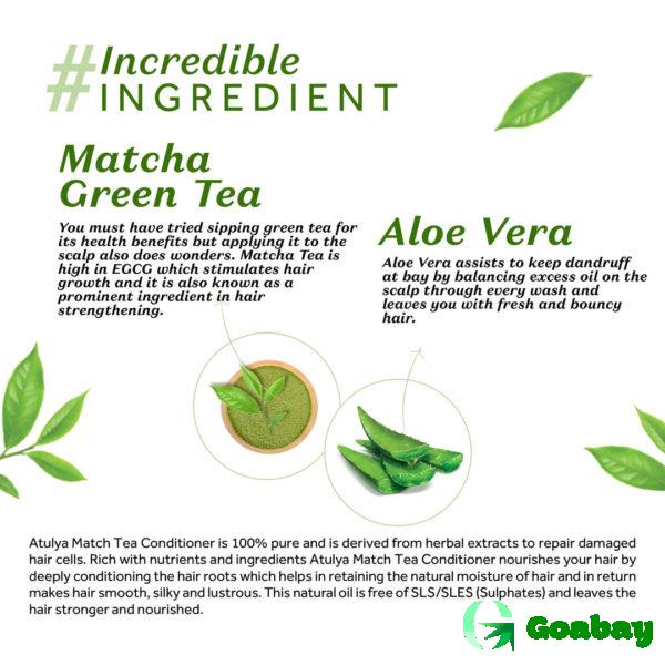Atulya Hair Conditioner matcha tea - Image 3