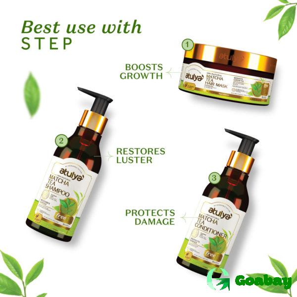 Atulya Hair Conditioner matcha tea - Image 4