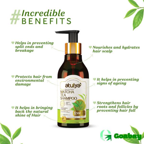 Atulya Hair Shampoo matcha tea - Image 2