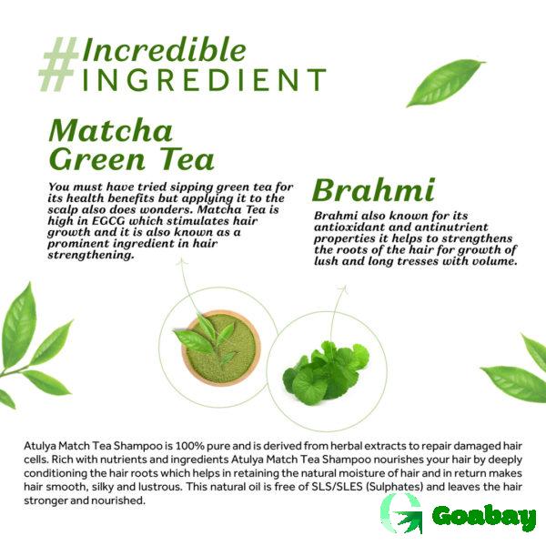 Atulya Hair Shampoo matcha tea - Image 3