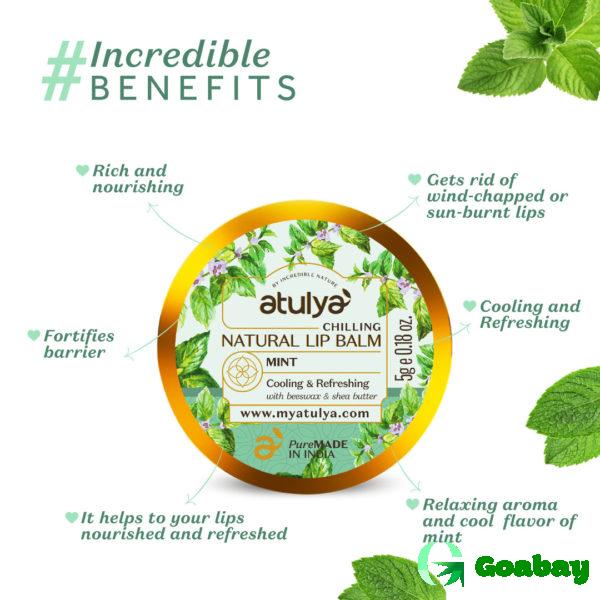 Atulya Lip Balm mint - Image 2