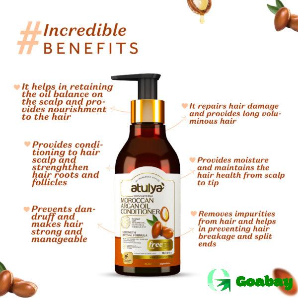 Atulya Hair Conditioner moroccan argan oil - Image 2