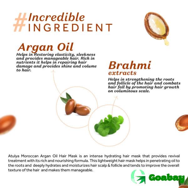 Atulya Hair Mask moroccan argan oil - Image 3