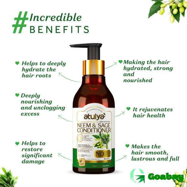 Atulya Hair Conditioner neem-sage - Image 2