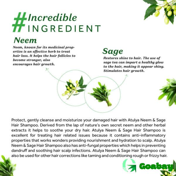Atulya Hair Conditioner neem-sage - Image 3