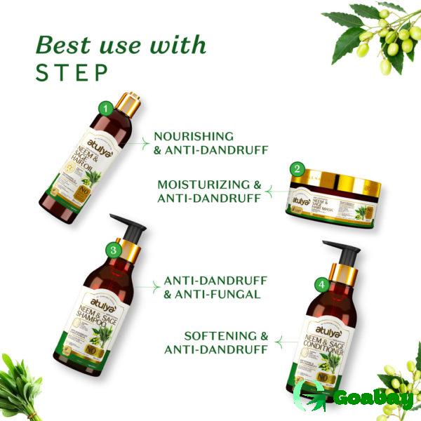 Atulya Hair Conditioner neem-sage - Image 4