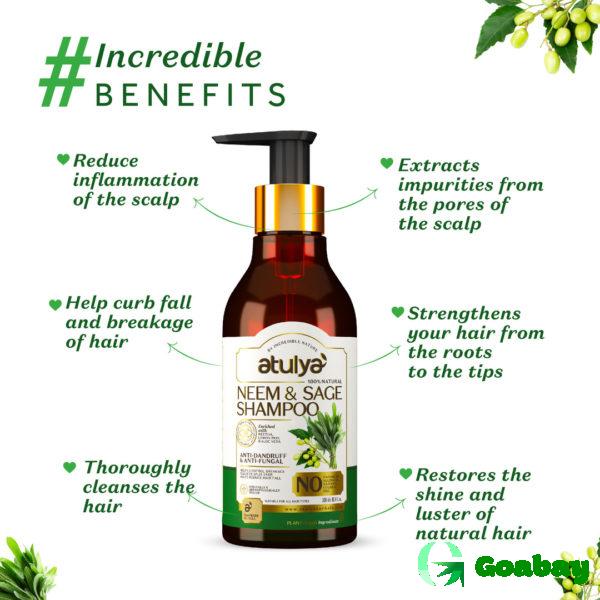Atulya Shampoo neem-sage - Image 2