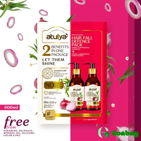 Atulya Shampoo & Conditioner onion-bhringraj