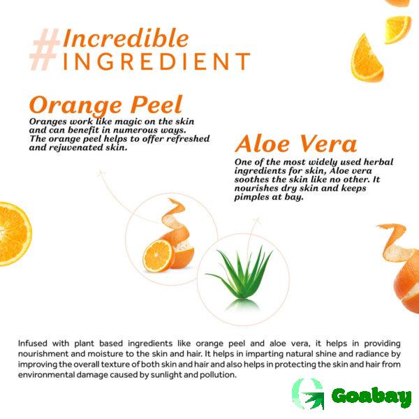 Atulya Foaming Face Wash with Brush orange peel - Image 3
