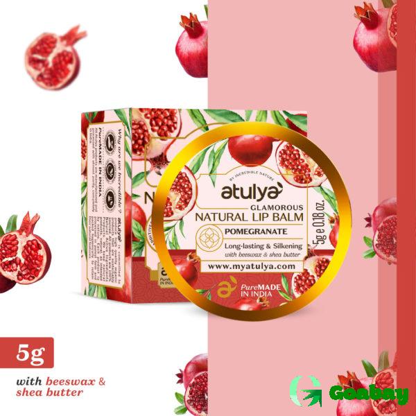Atulya Lip Balm pomegranate