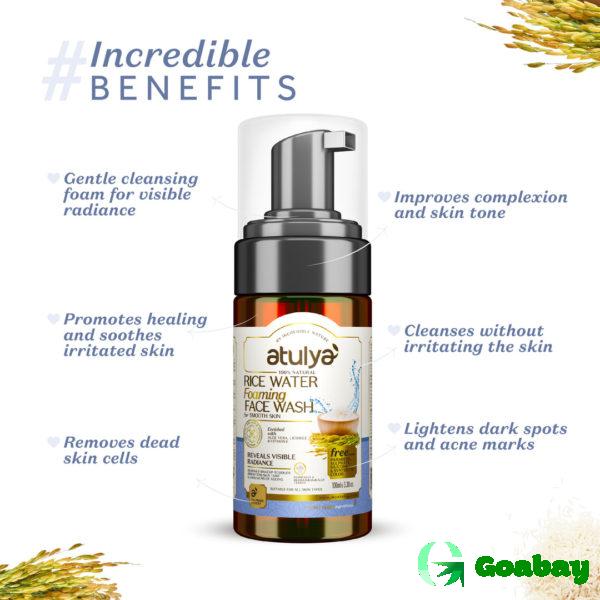 Atulya Face Wash rice water - Image 2
