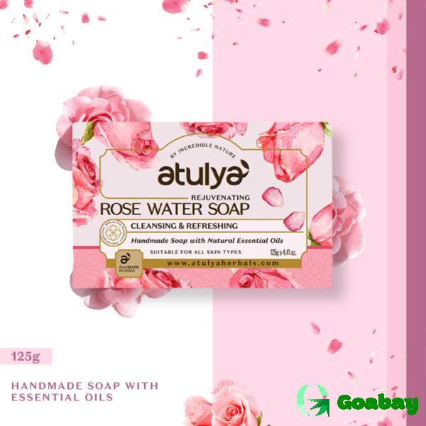 Atulya Rejuvenating Soap rose water