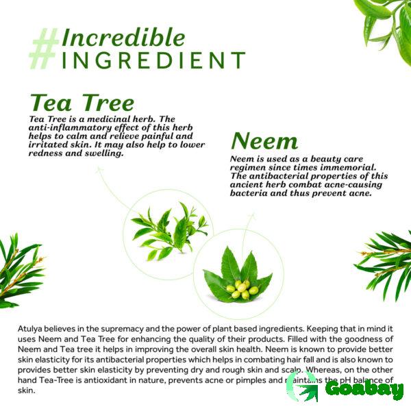 Atulya Face Wash tea tree-neem - Image 3