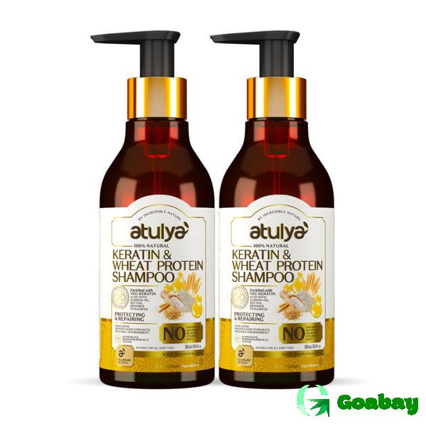 Atulya Shampoo keratin-wheat protein