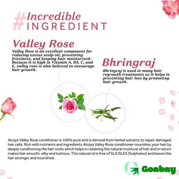Atulya Hair Conditioner valley rose - Image 3