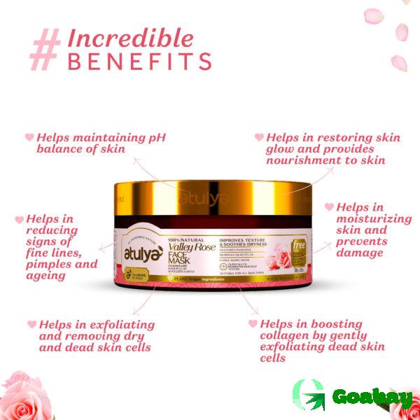 Atulya Face Mask rose valley - Image 2