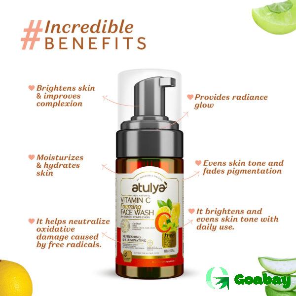 Atulya Face Wash vitamin c - Image 2