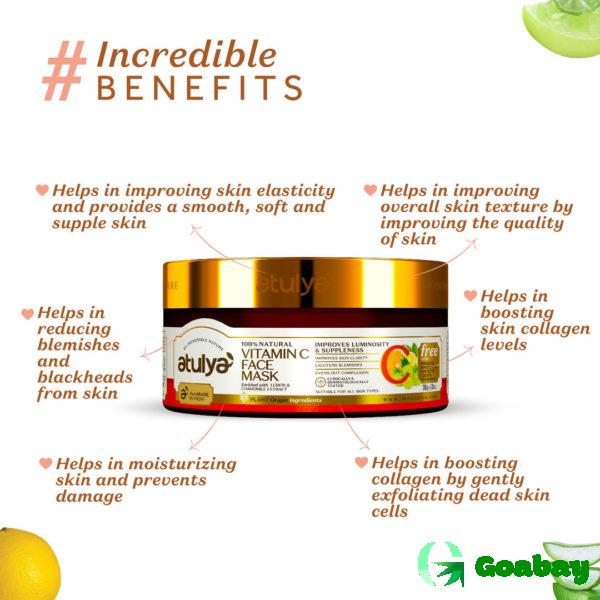 Atulya Face Mask vitamin c - Image 2