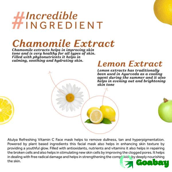 Atulya Face Mask vitamin c - Image 3