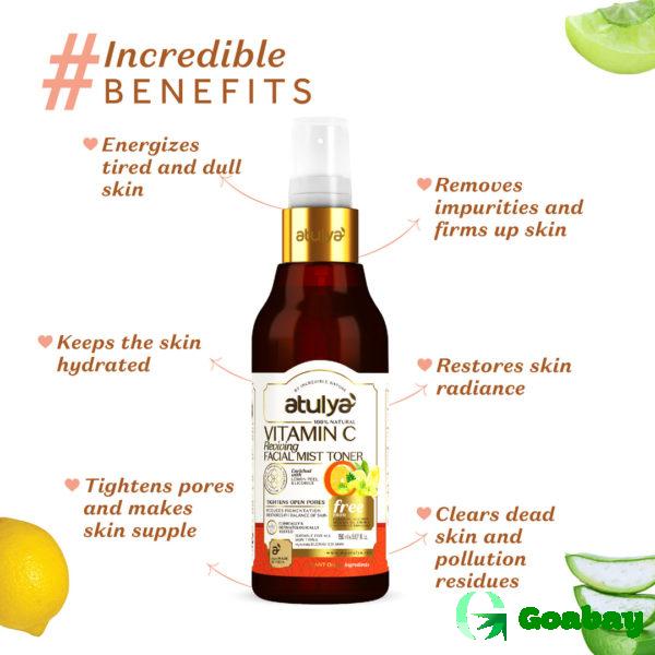 Atulya Facial Mist Toner vitamin c - Image 2