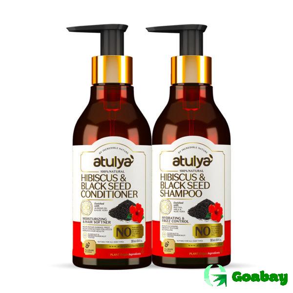 Atulya Shampoo & Conditioner hibiscus-black seed