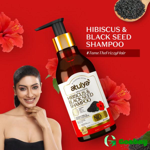 Atulya Shampoo hibiscus-black seed - Image 2