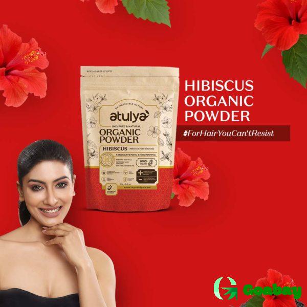 Atulya Hair Powder hibiscus - Image 2
