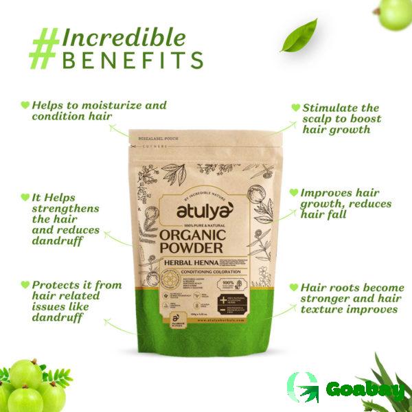 Atulya Powder Henna herbal or natural - Image 2