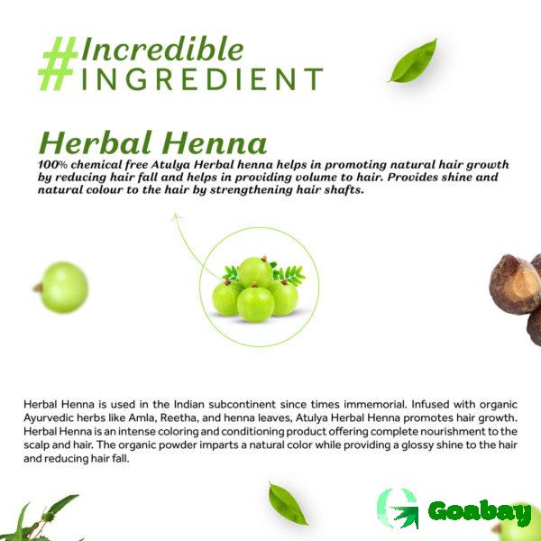 Atulya Powder Henna herbal or natural - Image 3