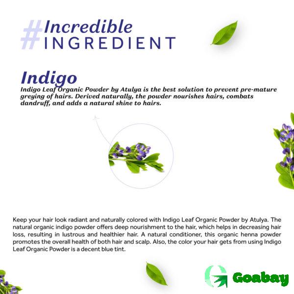 Atulya Hair Powder indigo - Image 3