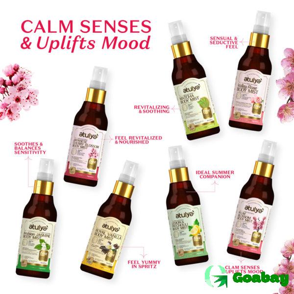 Atulya japanese cherry blossom body mist - Image 4