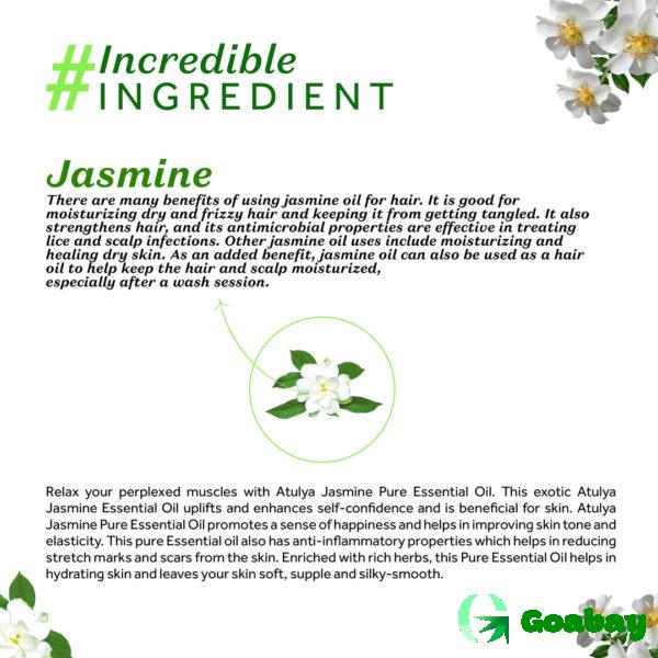 Atulya jasmine essential oil - 15ml - Image 3