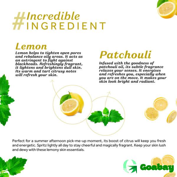 Atulya lemon & patchouli body mist - Image 3