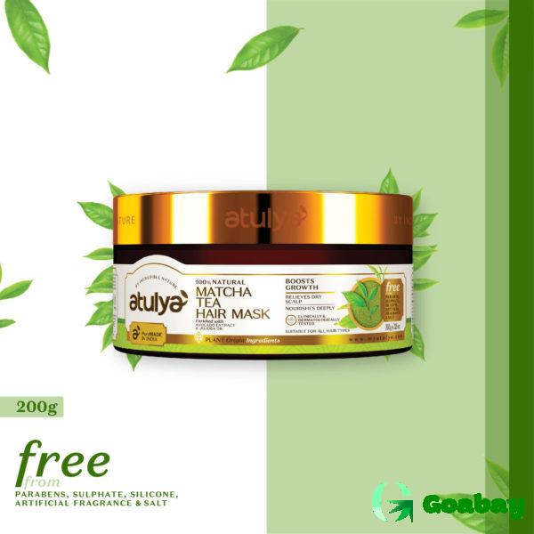 Atulya Hair Mask matcha tea