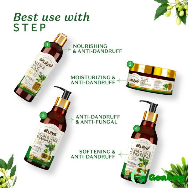 Atulya Hair Mask neem-sage - Image 4