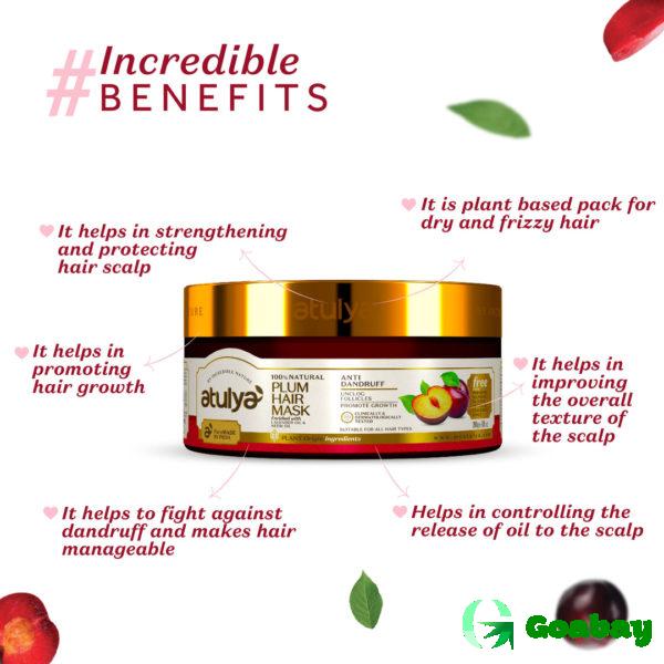 Atulya Hair Mask plum - Image 2
