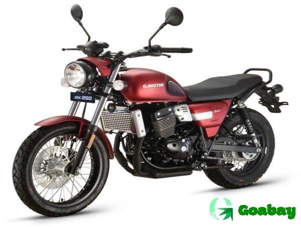 Motorcycle QJ Motor SRC 250