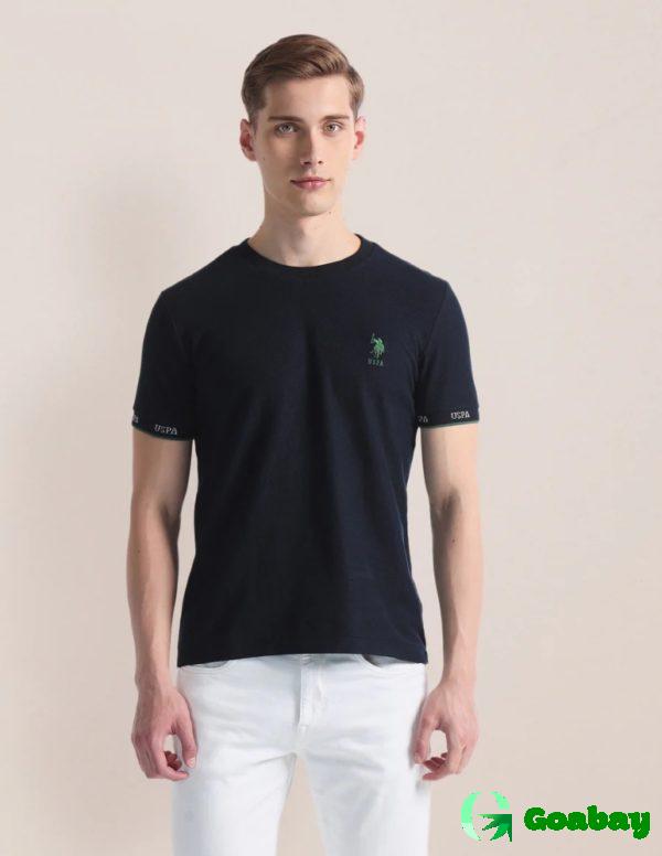 Ю.С. Поло Ассн Футболки Мужские Solid Slim — изображение 2