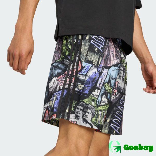 Adidas Shorts Man's x Jeremy Scott AOP - Image 2