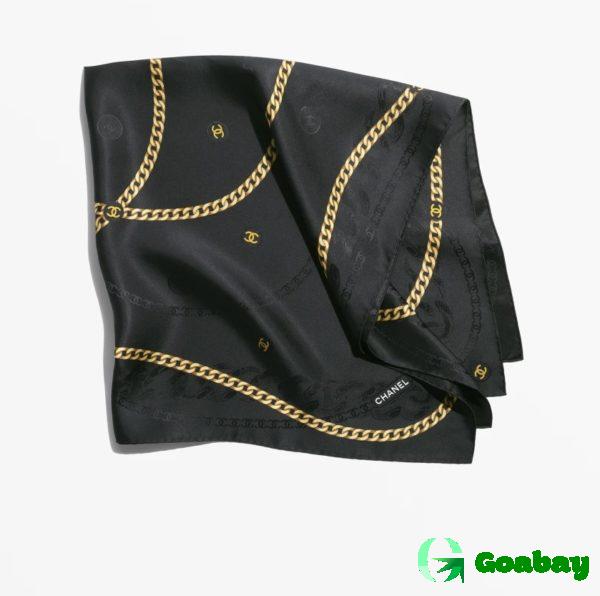 Chanel Women Square Scarf