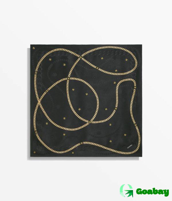 Chanel Women Square Scarf - Image 2